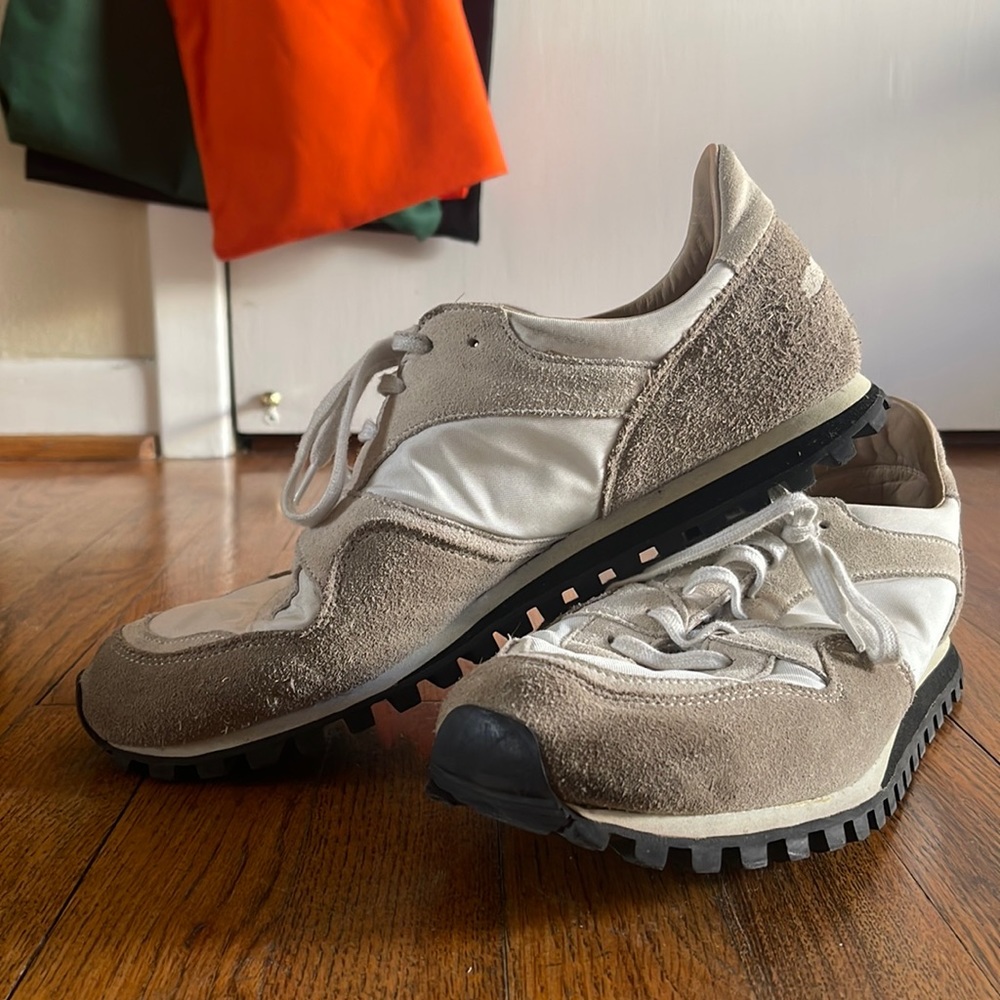 SPALWART Off-white & beige Marathon Trail Low Sneakers